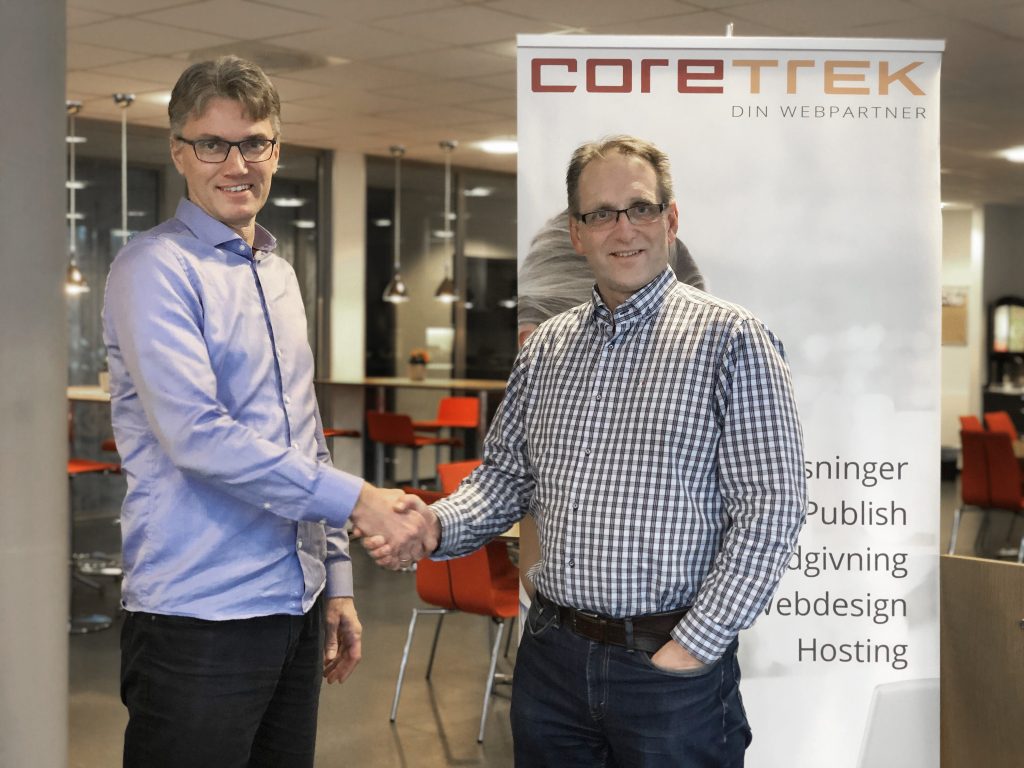 Arve fra InBusiness og Kristian fr CoreTrek